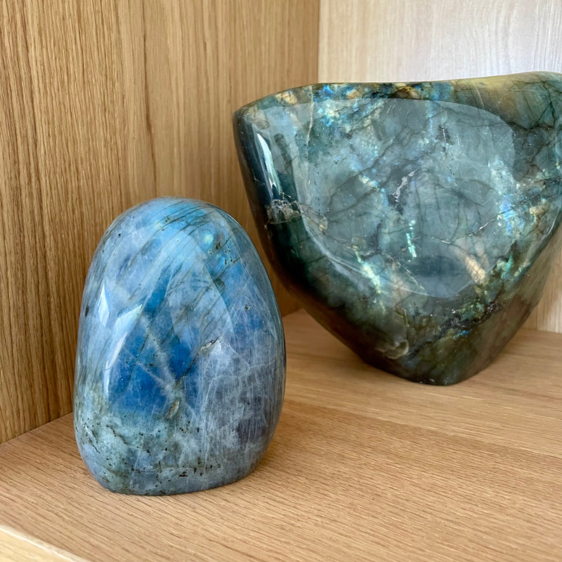 Labradorite magic blue à poser