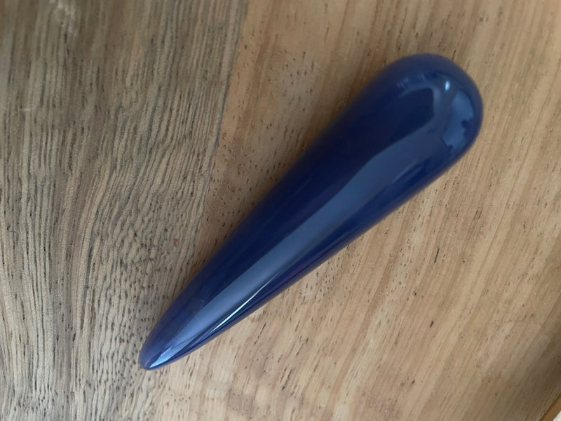 Baguette de massage Agate bleue